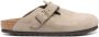 Birkenstock Boston suède sandalen Beige - Thumbnail 1