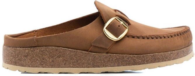 Birkenstock Buckley muiltjes Bruin