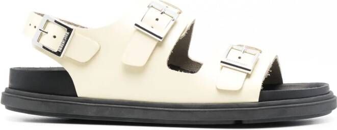 Birkenstock Cannes leather sandals Geel