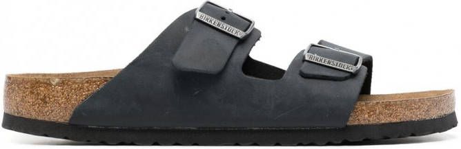 Birkenstock Arizona sandalen met zacht voetbed Blauw