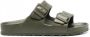 Birkenstock Eva eco-leren sandalen Groen - Thumbnail 1
