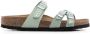 Birkenstock Franca sandalen met gesp Groen - Thumbnail 1