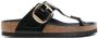 Birkenstock Gizeh Big Buckle slippers Zwart - Thumbnail 1