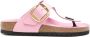 Birkenstock Gizeh sandalen met gesp Roze - Thumbnail 1