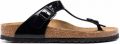 Birkenstock Gizeh lakleren sandalen Zwart - Zwart