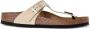 Birkenstock Gizeh leren teenslippers Beige - Thumbnail 1