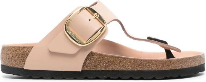 Birkenstock Gizeh leren sandalen Roze