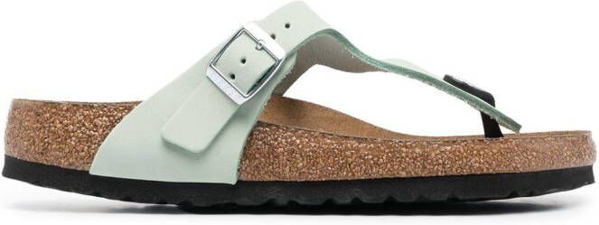 Birkenstock Gizeh sandalen Groen