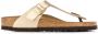 Birkenstock Gizeh slip-on sandalen Goud - Thumbnail 1