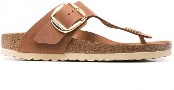 Birkenstock Gizeh teenslippers Bruin