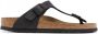 Birkenstock Gizeh sandalen met bandje Zwart - Thumbnail 1