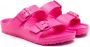 Birkenstock Kids Arizona sandalen met gesp Roze - Thumbnail 1