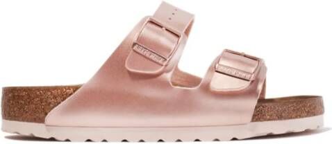 Birkenstock Kids Arizona sandalen met dubbele bandjes Roze