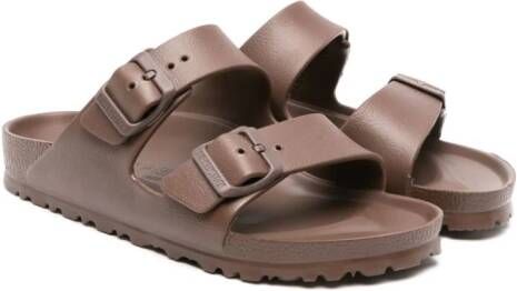 Birkenstock Kids Arizona sandalen met gespsluiting Bruin