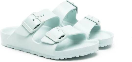 Birkenstock Kids Arizona sandalen met logo-reliëf Groen