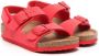 Birkenstock Kids Birko-Flor sandalen met gesp Rood - Thumbnail 1