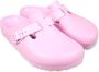 Birkenstock Kids Boston waterproof slippers Roze - Thumbnail 1