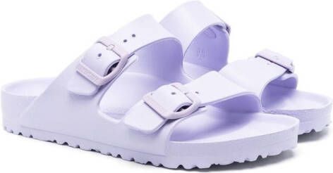 Birkenstock Kids Sandalen met dubbele bandjes Paars