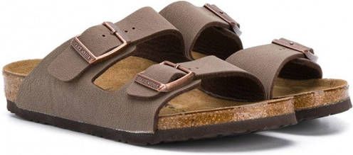 Birkenstock Kids Sandalen van kurk Bruin