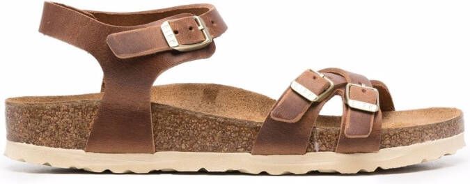 Birkenstock Kumba sandalen Bruin