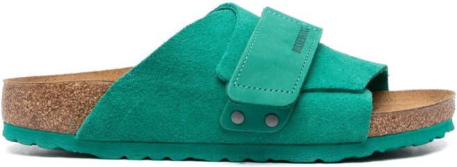 Birkenstock Kyoto slippers Groen