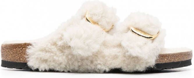 Birkenstock Lammy slippers Beige