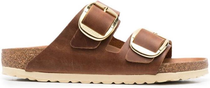 Birkenstock Arizona Big Buckle sandalen Bruin
