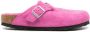 Birkenstock Leren slippers Roze - Thumbnail 1