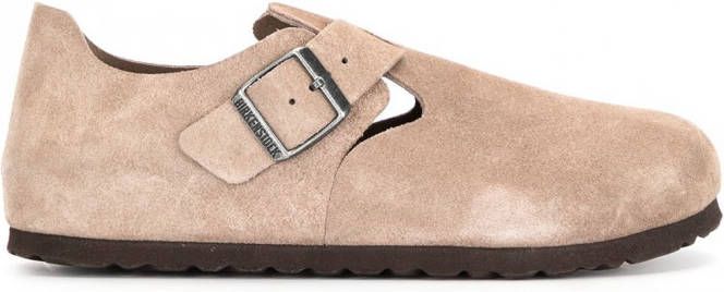 Birkenstock London suède schoenen Beige