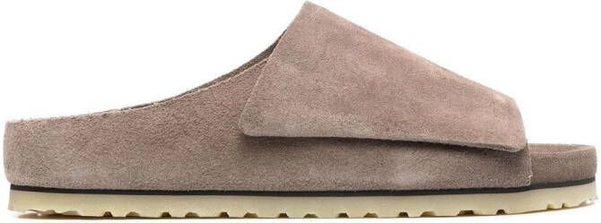 Birkenstock Los Feliz suède slippers Bruin