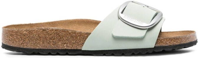 Birkenstock Madrid sandalen met gesp Groen