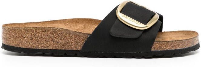 Birkenstock Madrid sandalen met gesp Bruin