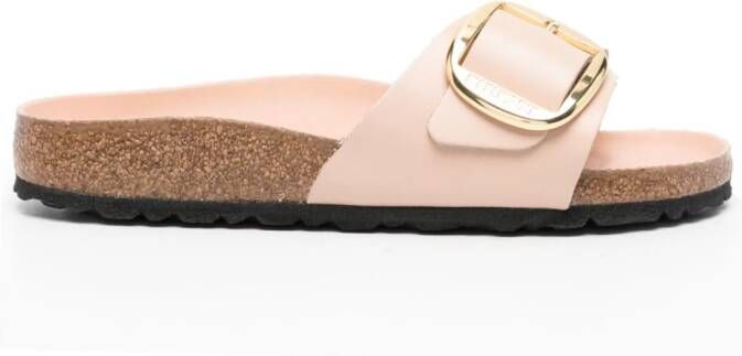 Birkenstock Madrid leren sandalen Roze
