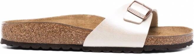 Birkenstock Madrid sandalen met enkelbandje Beige