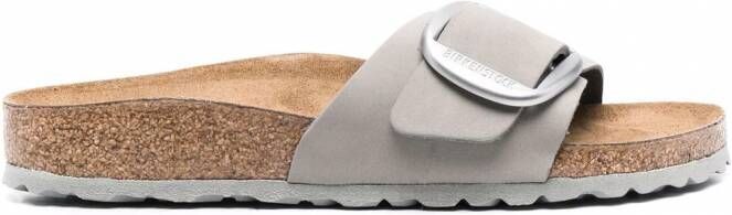 Birkenstock Madrid sandalen met gespen Grijs