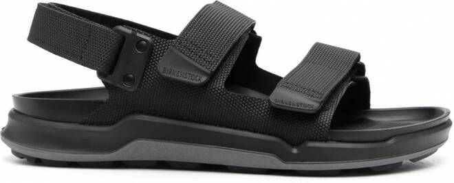 Birkenstock Milano sandalen met klittenband Zwart