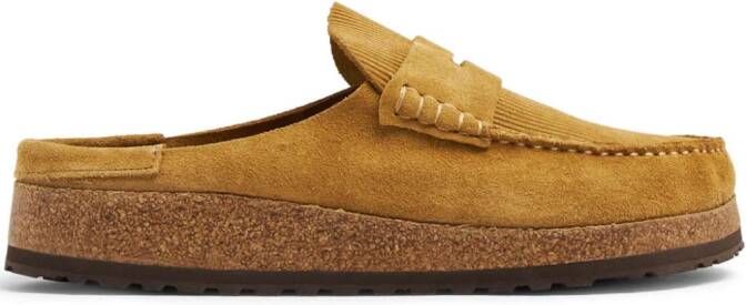 Birkenstock Naples suède loafers Beige