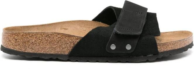 Birkenstock Oita suède slippers Zwart