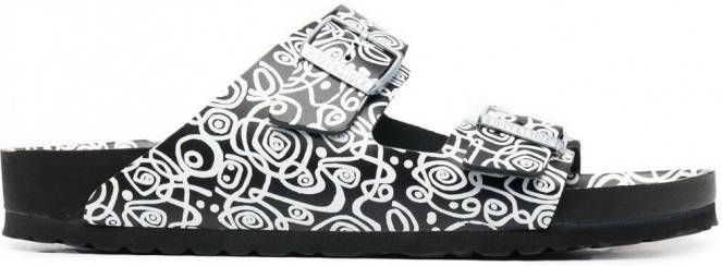 Birkenstock Papillio sandalen Zwart