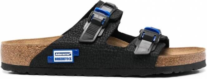 Birkenstock Sandalen met dubbele gesp Zwart