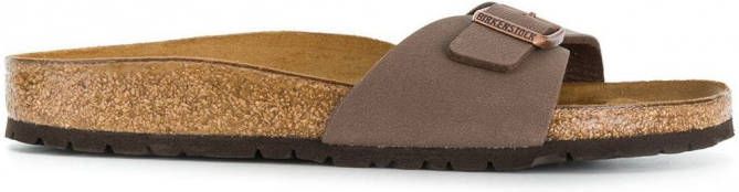Birkenstock Sandalen met gesp Bruin
