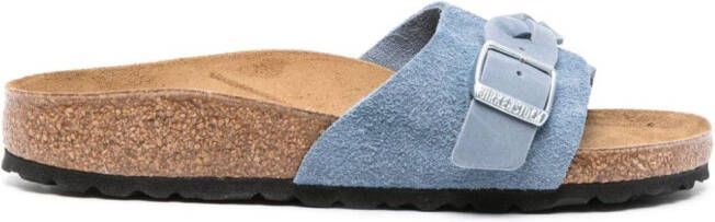 Birkenstock Sandalen met gevlochten bandje Blauw