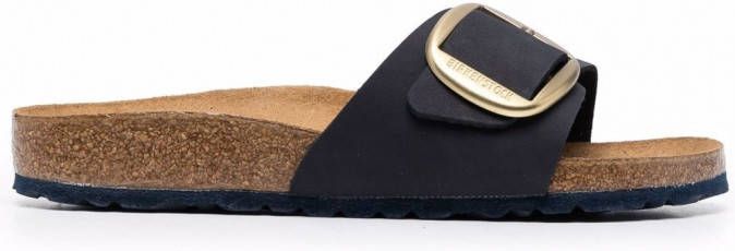 Birkenstock Sandalen met enkelbandje Blauw - Schoenen.nl
