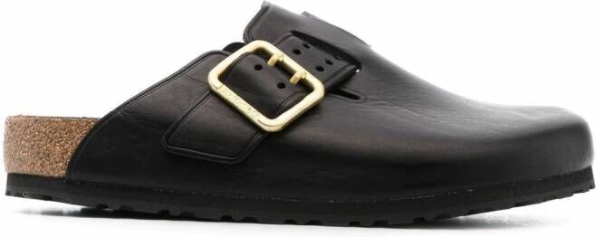 Birkenstock Leren schoenen Zwart