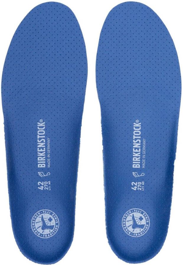 Birkenstock Sneakers met microvezel voetbed Blauw