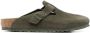 Birkenstock Suède-leren pantoffels Groen - Thumbnail 1