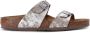 Birkenstock Sydney metallic sandalen Grijs - Thumbnail 1