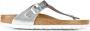 Birkenstock Teenslippers Zilver - Thumbnail 1