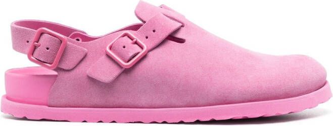 Birkenstock Tokio II leren sandalen Roze