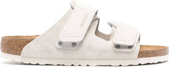 Birkenstock Uji leren sandalen Wit